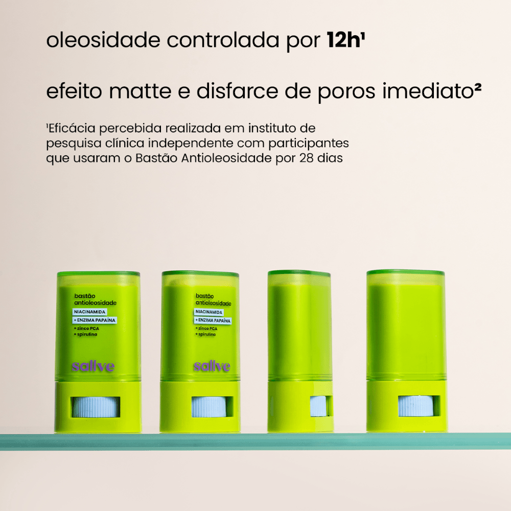 Bastão Facial Antioleosidade Sallve - 15g - Imagem 5